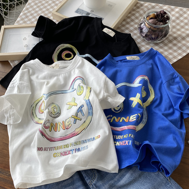 【断码福利】小童宝宝上衣 男童动漫卡通短袖T恤 白色夏季圆领衫,童装/婴儿装/亲子装,T恤,淘宝优惠券,粉丝福利购,淘宝优惠卷