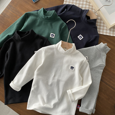 温暖磨毛料~中等偏厚打底衫