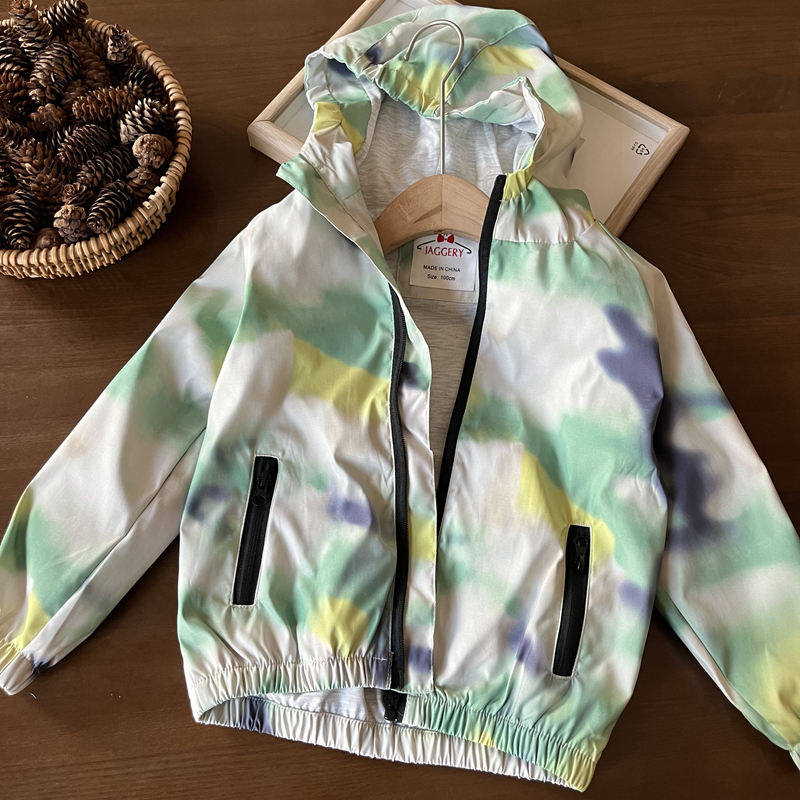 大米淘常规春秋连帽插肩