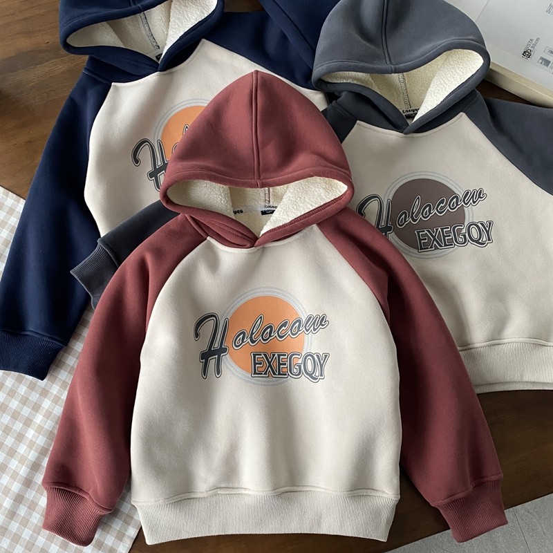 断码捡漏/温暖厚羔绒~男童秋冬加厚连帽卫衣 套头衫,童装/婴儿装/亲子装,卫衣/绒衫,淘宝优惠券,粉丝福利购,淘宝优惠卷