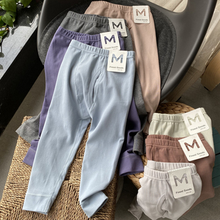 【大米淘搬迁捡漏】 40s细纱 鱼骨缝 男童棉毛裤 保暖打底裤 秋裤