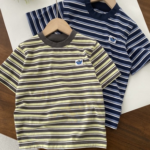 T恤 170中大童男童条纹短袖 低调好品质 110