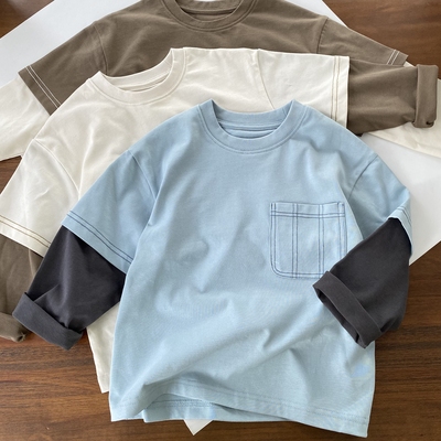 中厚糯软/儿童纯棉T恤