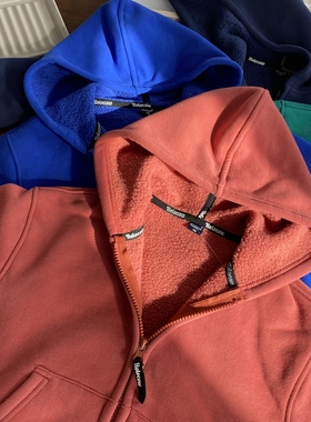 S X【HB9027】连帽加绒外套