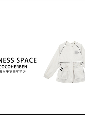 Coco Herben2024春季新品时尚港风、复古新款冲锋衣LY3298