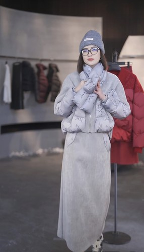 【清风淡雅】SHYNESS SPACE高定雪尼尔显瘦半裙25TL4309