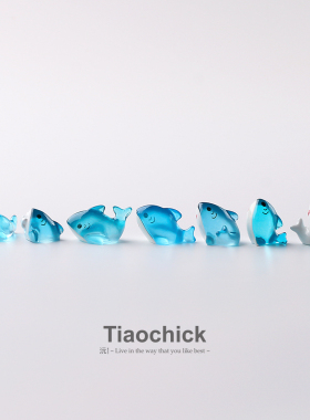 EMO了！摆几只海洋里的大白鲨治愈情绪解压办公工位车载摆件