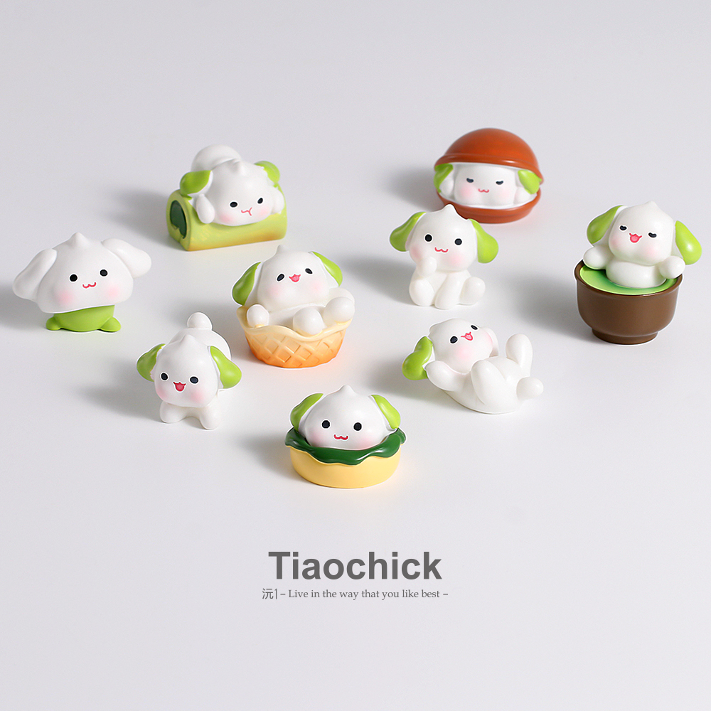 甜品抹茶小狗狗情绪解压电脑桌面