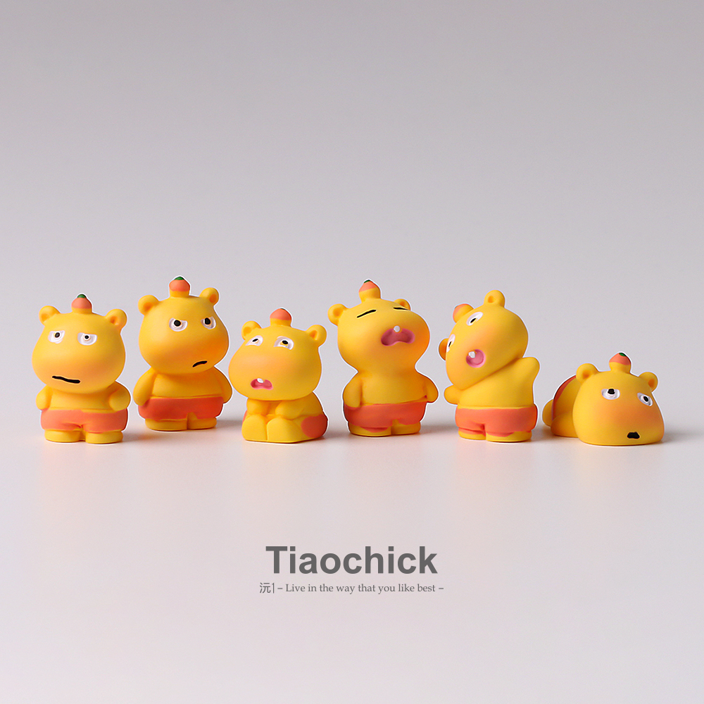 摆几只滑稽的水豚噜噜治愈情绪