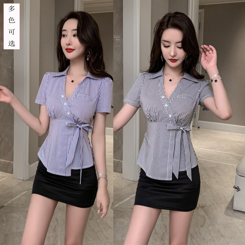 2022新款酒店工作服美容师套装女夜店ktv公主制服足浴足疗技师服