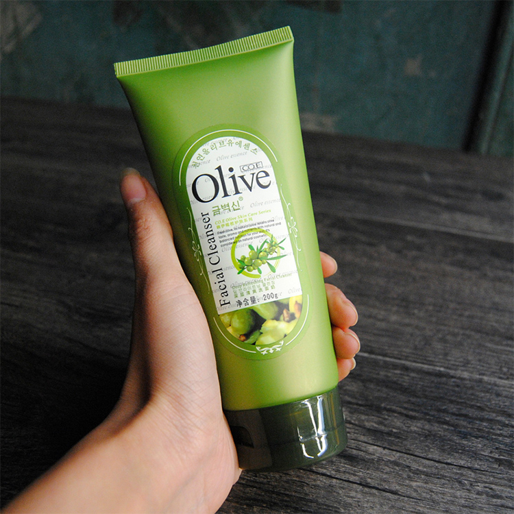 韩伊橄榄Olive深层清爽洗面奶200g 清透补水保湿滋润男女洁面乳