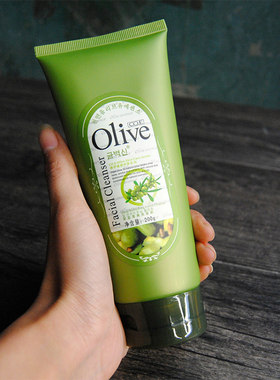 韩伊橄榄Olive深层清爽洗面奶200g 清透补水保湿滋润男女洁面乳