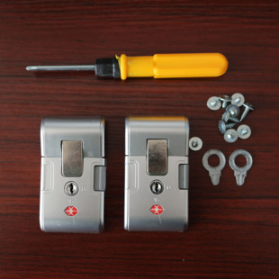 行李箱锁密码箱按扣密码锁拉杆箱密码锁锁扣维修箱包配件锁钥匙锁