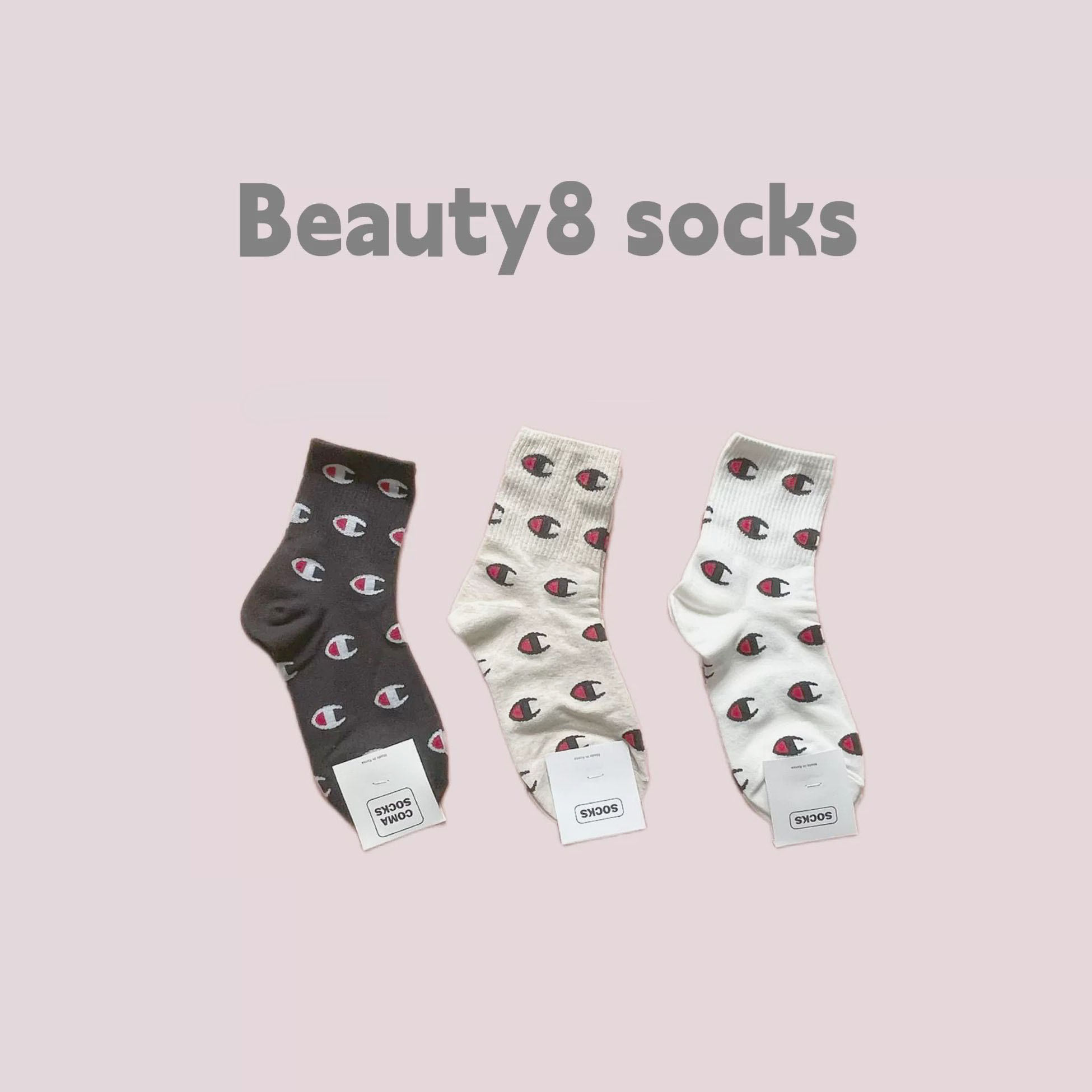 东大门韩国中筒低帮硅胶防滑袜子