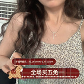 一眼沦陷 蝴蝶结锁骨链女高级感轻奢精致ins小众百搭2024年项链