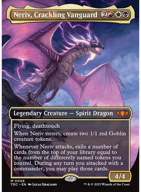 万智牌 裂吼先锋涅雳伏 Neriv, Crackling Vanguard 英文 TDC