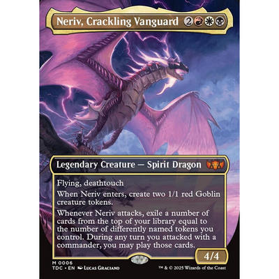 万智牌 裂吼先锋涅雳伏 Neriv, Crackling Vanguard 英文 TDC