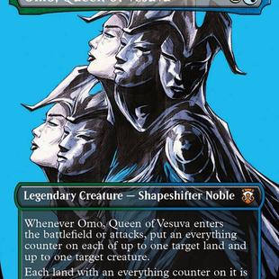 万智牌 维苏瓦女皇欧茉 异画 扩画 闪 蚀刻闪 摩登新篇指挥官 M3C