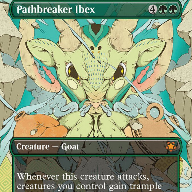 万智牌 辟路原羊 Pathbreaker Ibex DFT SPG