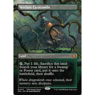 万智牌 新绿陵墓Verdant Catacombs英文 SPG特别来宾 TDM