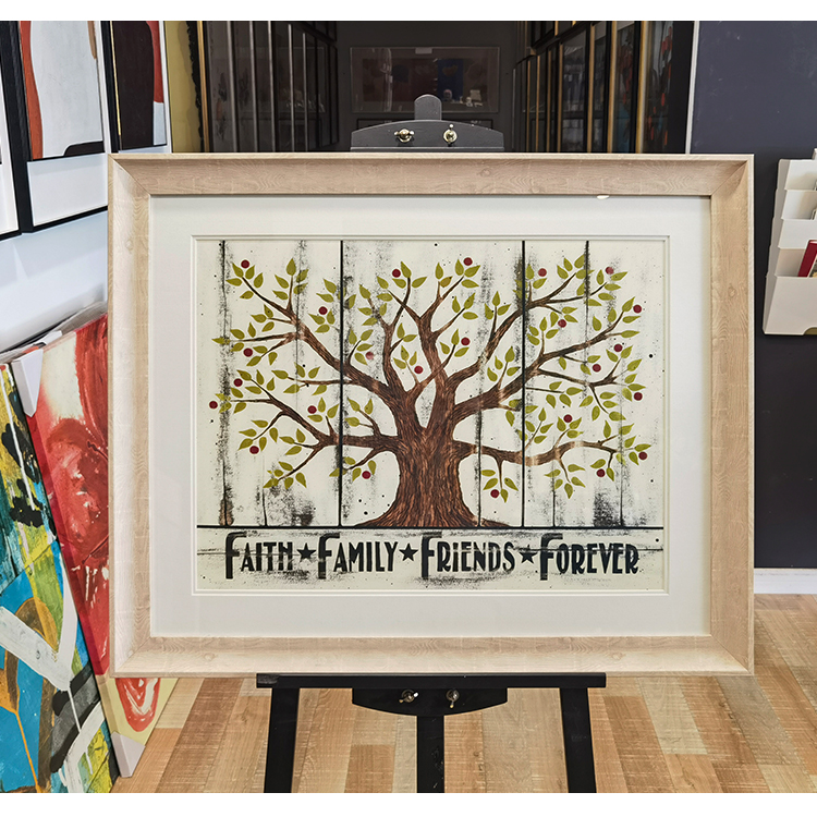 倍丽饰画/Family/Friends/Forever美国原版画芯客厅餐厅书房儿童