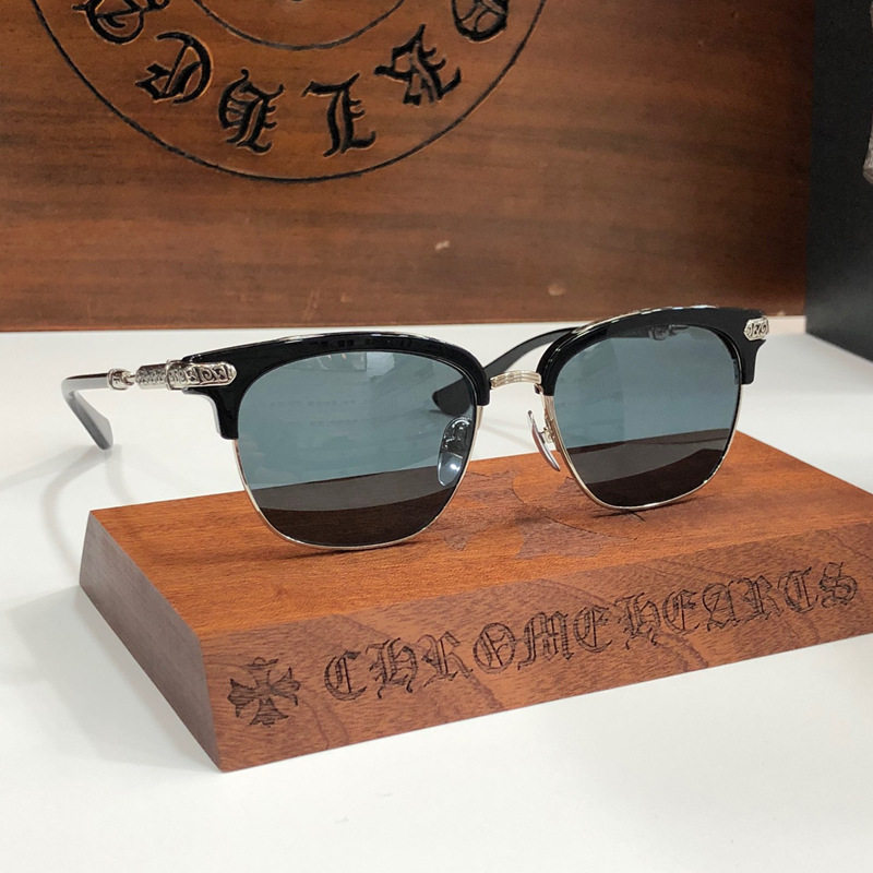 周杰伦同款尅罗墨镜女VERTICAL轻奢风眉款时尚复古太阳镜架男遮阳