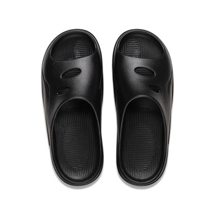 李宁羽毛球场边拖鞋男女同款2026春夏新款防滑运动凉拖AYCV001