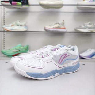 李宁羽毛球鞋中童羽毛球综合训练鞋减震防滑羽毛球训练鞋AYTV002