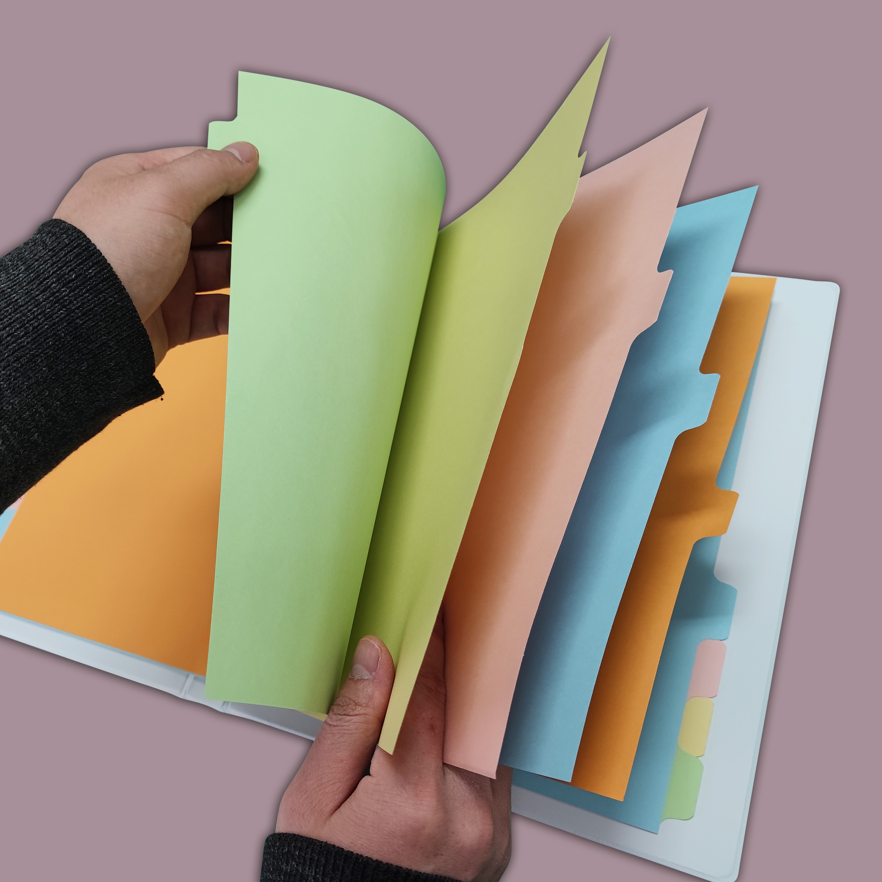 分页纸隔页纸标签标书索引页商务