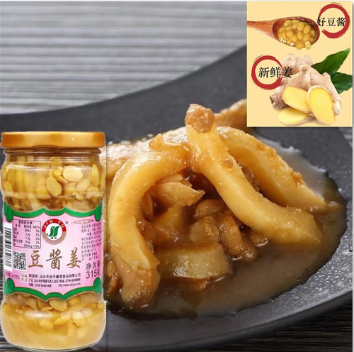 锦裕豆酱姜下饭菜蒸鱼配粥拌面