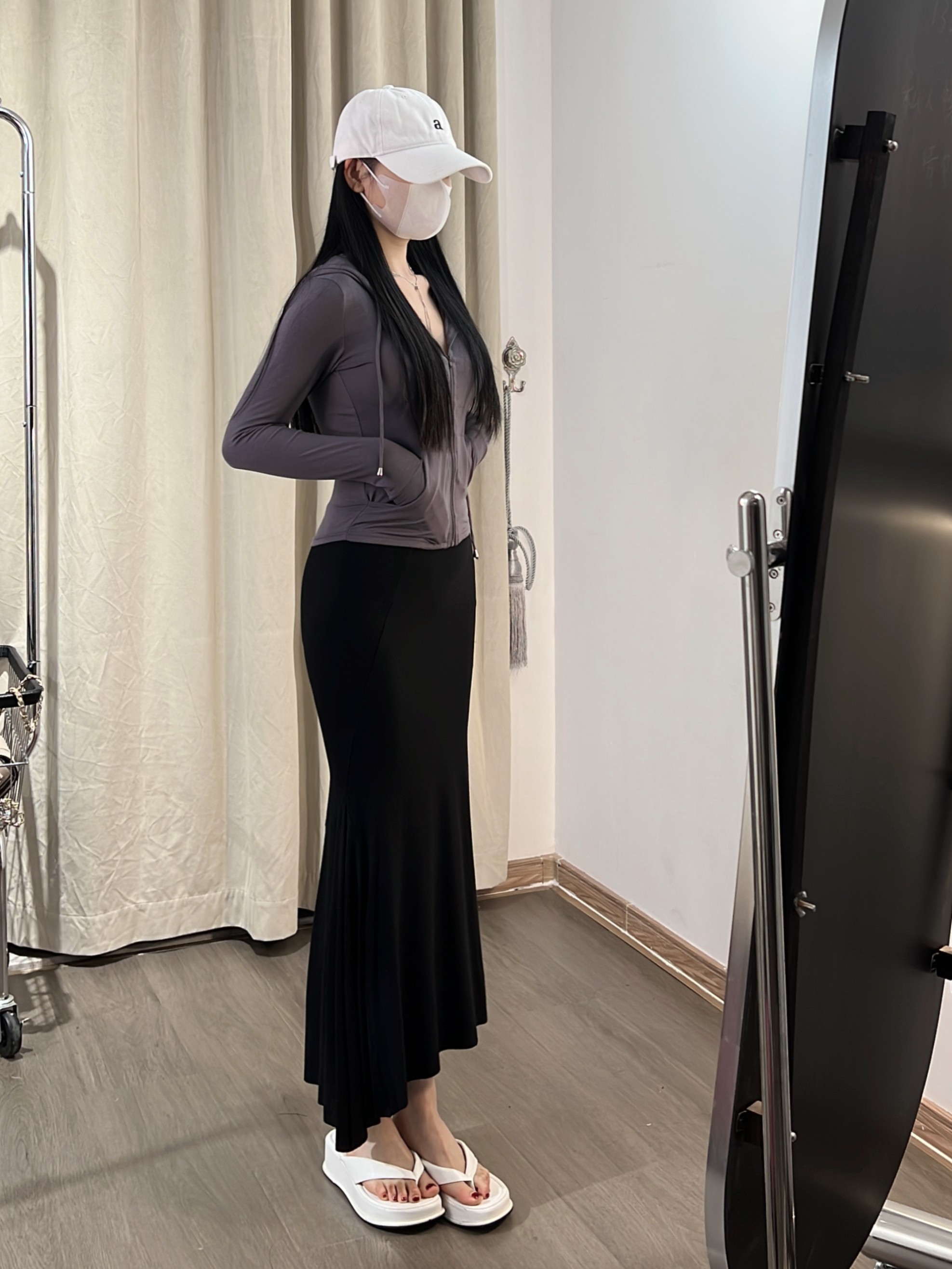 鱼尾裙半身裙江南美人