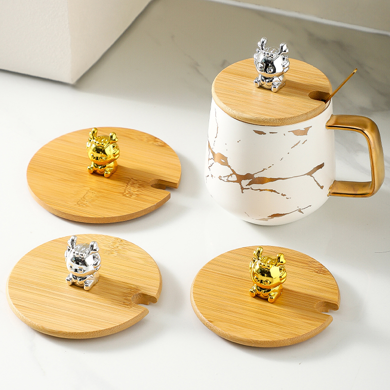 龙宝宝竹木盖单卖开口通用大口径