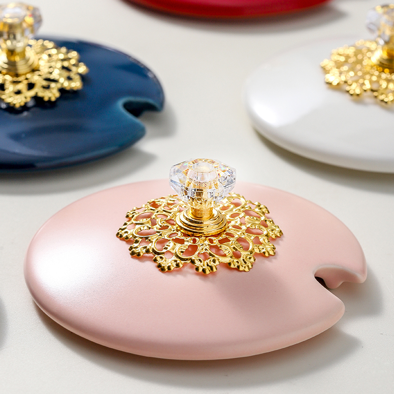 万能马克杯盖带缺口通用防尘盖子