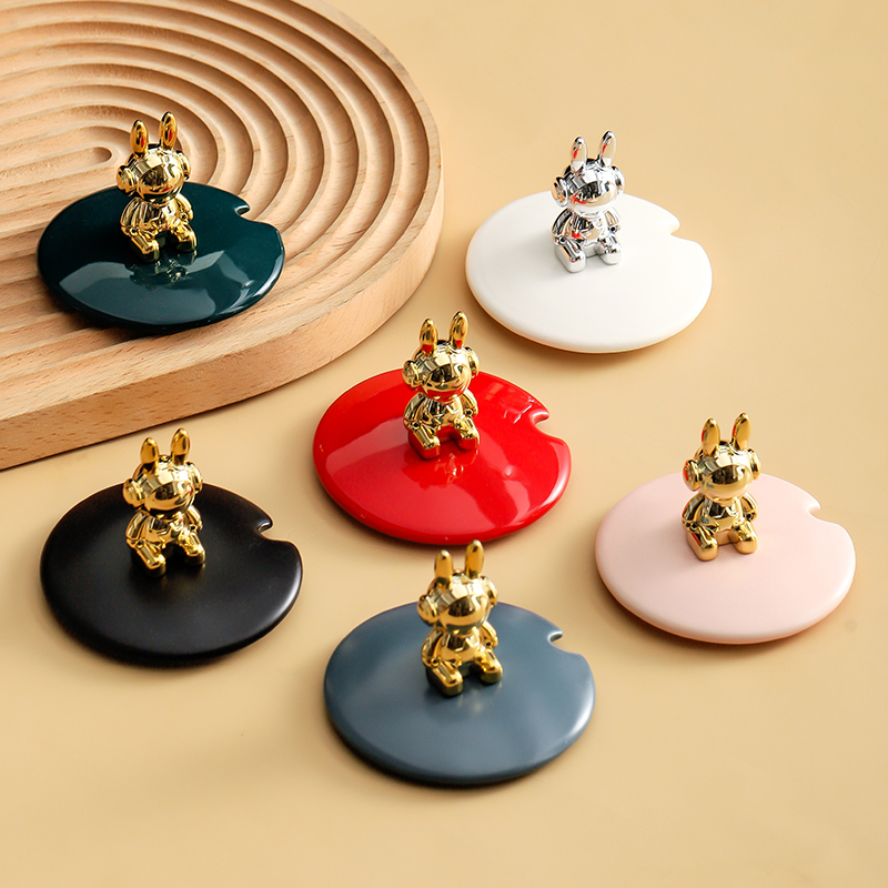 陶瓷杯盖开口通用大口径马克杯盖