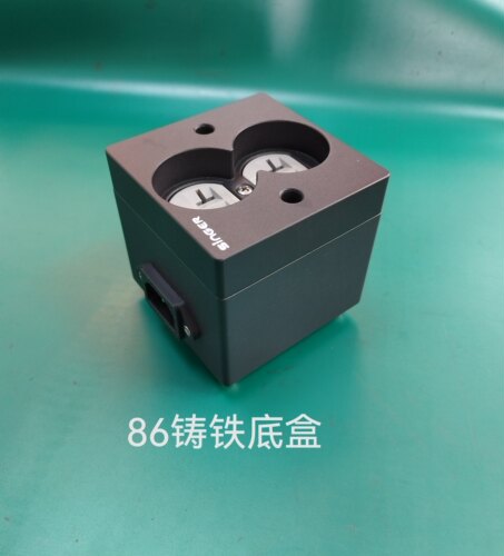 86铸铁底盒，86插座明盒底盒暗盒86铸铁电源插座音响专用底盒。