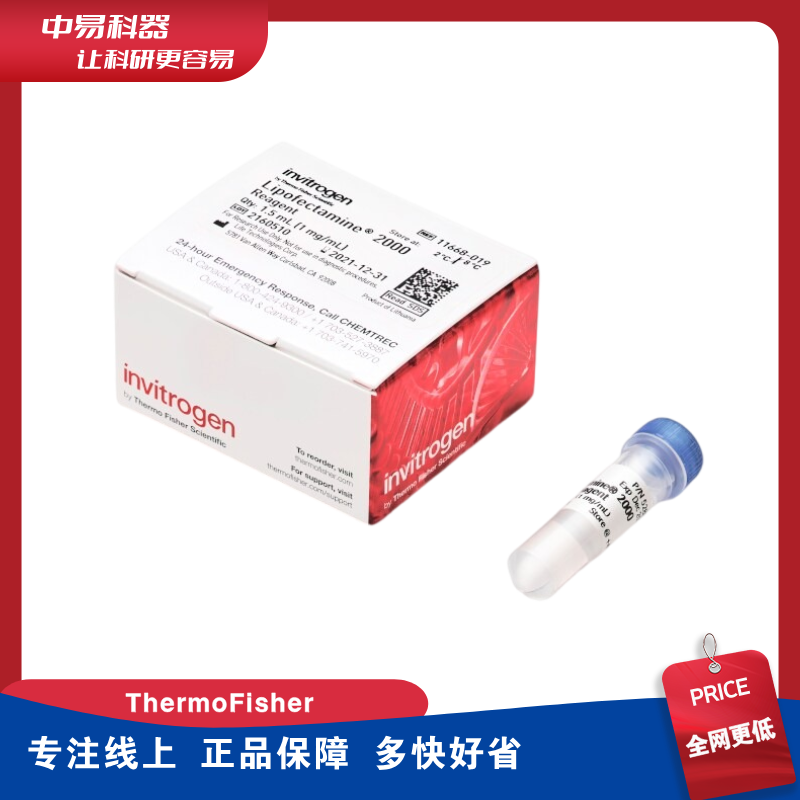 Thermo Lipofectamine™ 2000 转染试剂Invitrogen脂质体