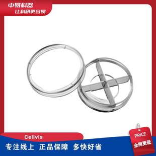 Cellvis D35C4-20-1.5-N 35mm4孔玻底皿,1.5号玻片