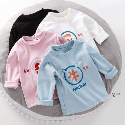 儿童德绒打底衫保暖秋冬