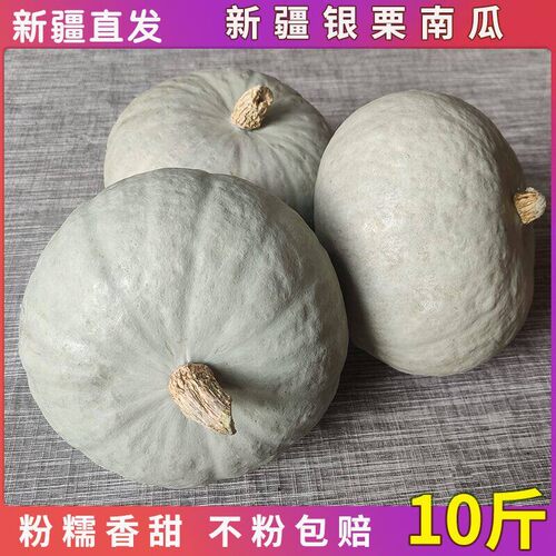 新疆沙漠板栗南瓜栗香味香甜老南瓜新鲜蔬菜宝宝辅食产地直发包邮