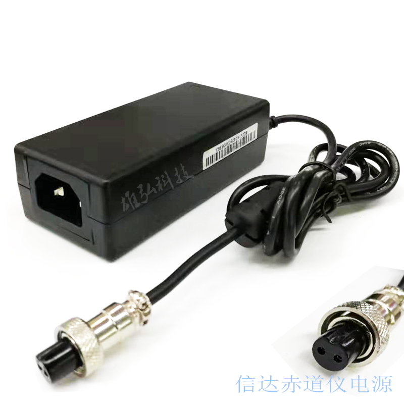 12V5A电源适配器信达赤道仪AZEQ5 AZEQ6专用电源航空头2孔