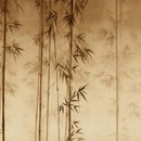 日式 可定制竹子图案障子纸榻榻米格子门纸带图案章子纸屏风纸窗纸