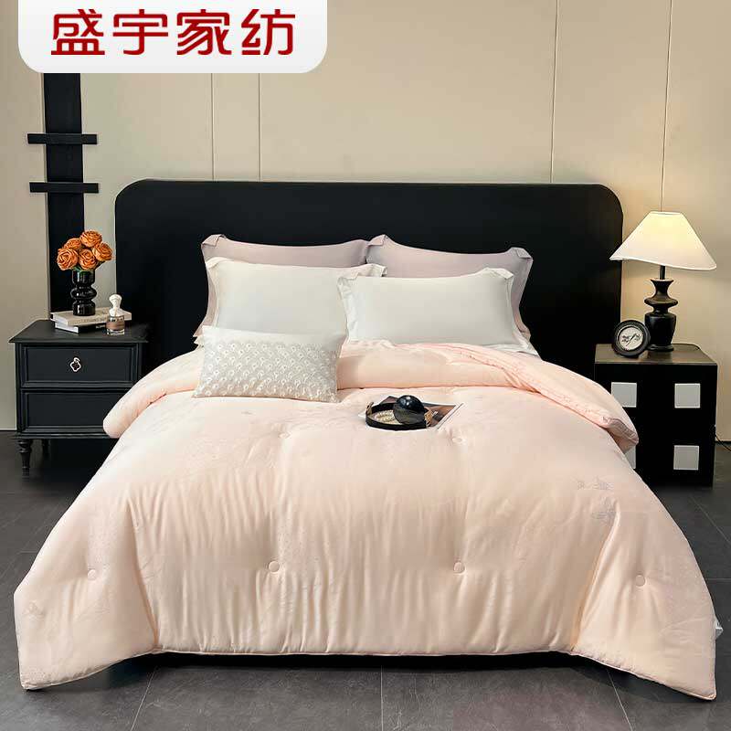 盛宇家纺 2025秋冬新品 蚕蛹牛奶抑菌被芯220*240/3000g柔丝蝶影