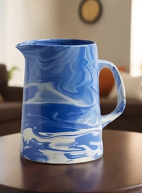 BB家生活馆丹麦水壶 HAY MARBLED JUG 水壶 花瓶 牛奶壶 陶瓷容器