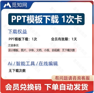 觅知网个人VIP会员素材办公文档ppt音视频全站代下3天7天14天vip