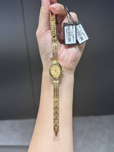 足金999西普尼黄金手表女表送女友礼物