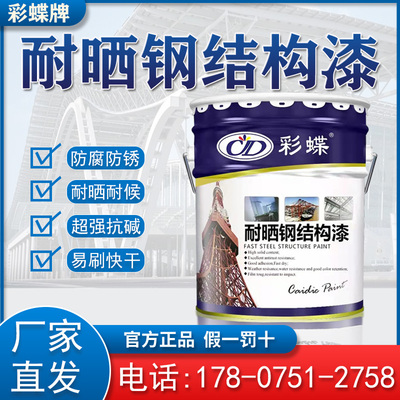 彩蝶耐晒型户外钢结构防腐防锈漆