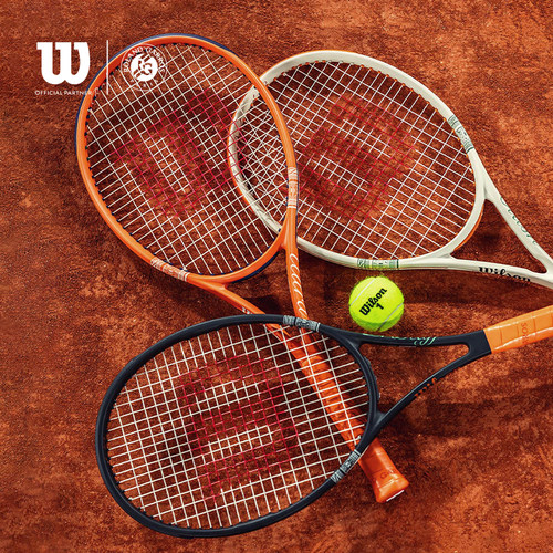 Wilson/威尔胜 2026新款法网CLASH 100专业网球拍单人全碳素ULTRA