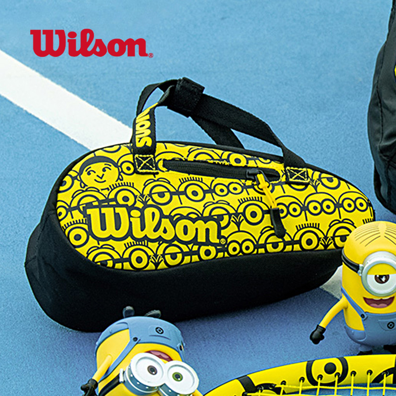 wilson威尔胜法网创意网球拍包