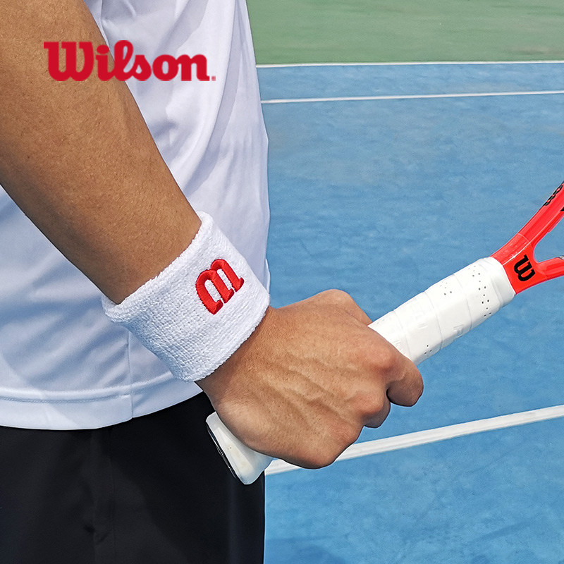Wilson威尔逊男女毛巾护腕威尔胜薄款透气吸汗棉质腕部运动护具在类目 运动/瑜伽/健身/球迷用品, 运动护具（新）, 运动护腕中 - 来自Buy2taobao.com提供专业的淘宝代购服务