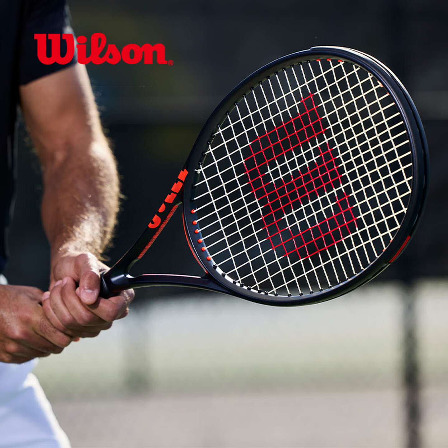 Wilson碳素专业网球拍